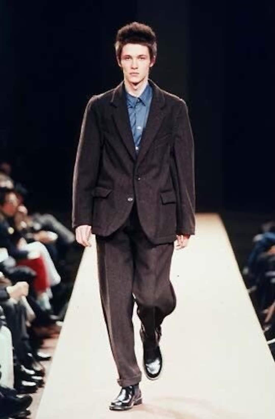 Amazing Comme Des Garcons  Runway Herringbone Tweed   Etsy