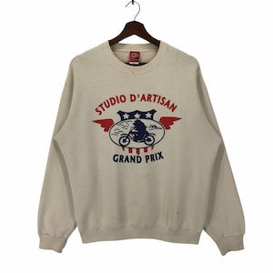 Rare!! Studio D’Artisan Sweatshirt Studio D’Artisan Grand Prix Crewneck Sweatshirt Pullover Size Medium
