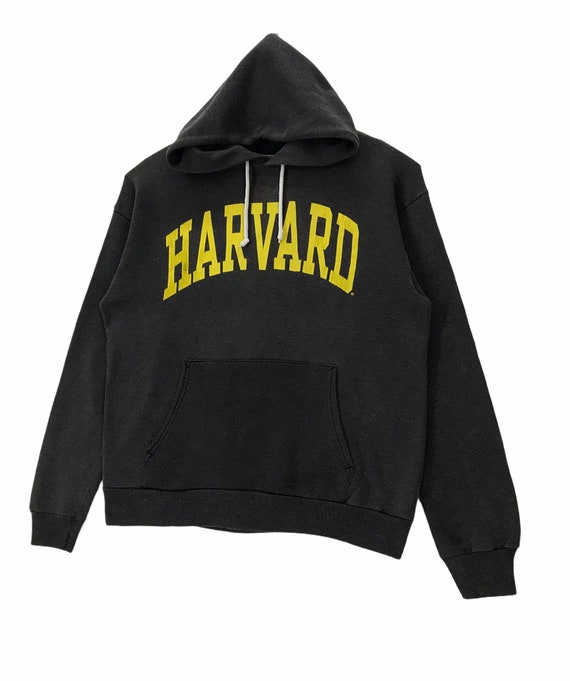 Vintage 90’s HARVARD University Hoodie Sweatshirt… - image 2