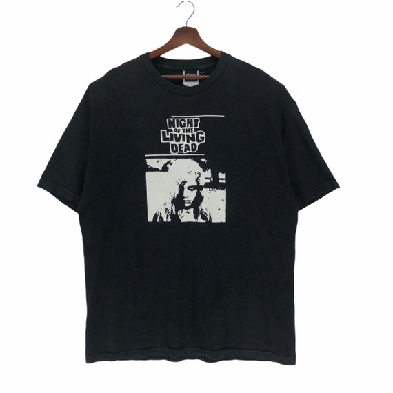 Night of the Living Dead Vintage T-shirt, Black Tee Shirt, Zombie