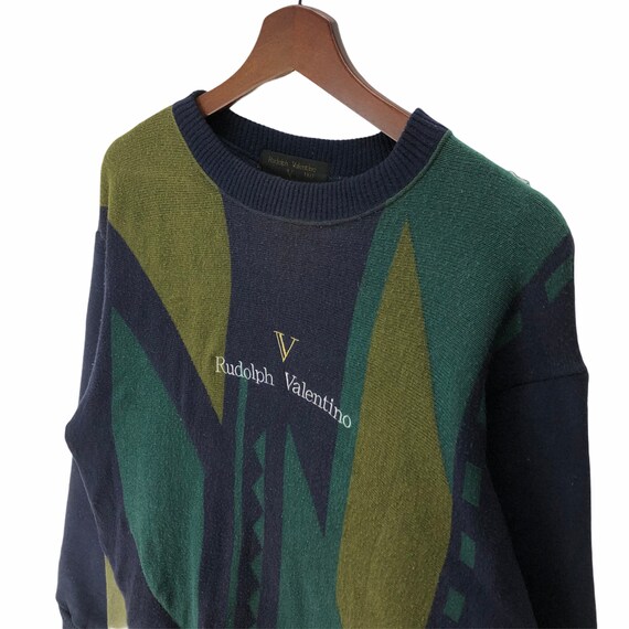 Stunning!! Rudolph Valentino Crewneck Sweatshirt … - image 4