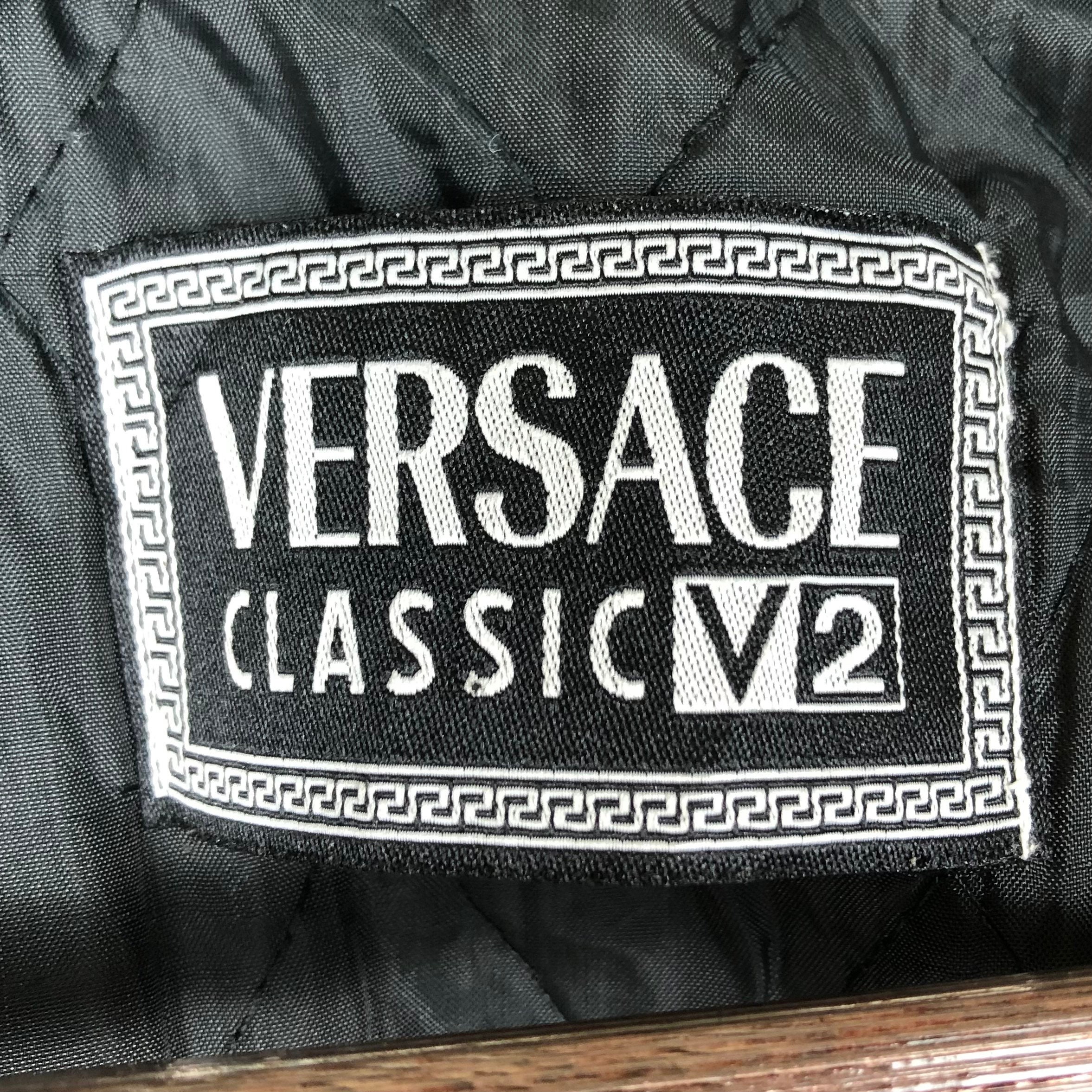 Vintage Versace Jeans Couture Coach Jacket Versace Medusa Vintage Versace Jeans Couture Coach Jacket Versace Medusa