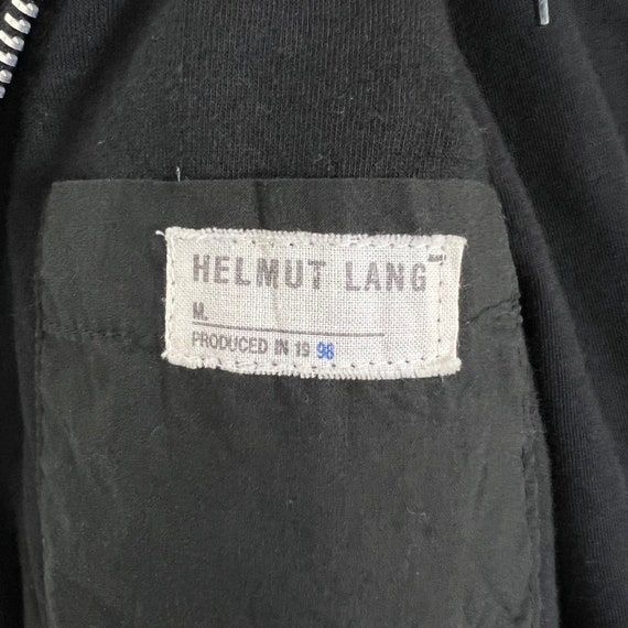Rare!! Vintage Helmut Lang 1998 Zip Hoodie Jacket… - image 9