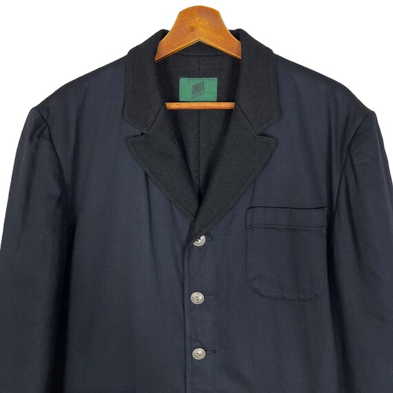Vintage Jean Paul Gaultier Junior Jacket Cotton Shelll Wool