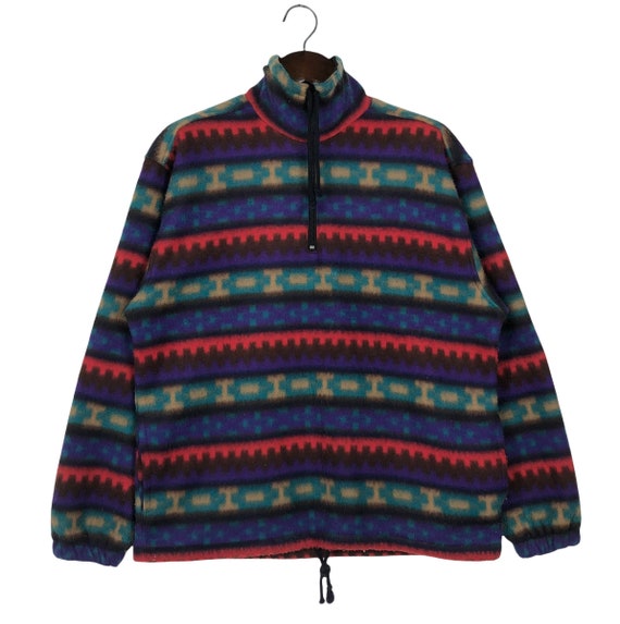 Aztec half zip pullover sales