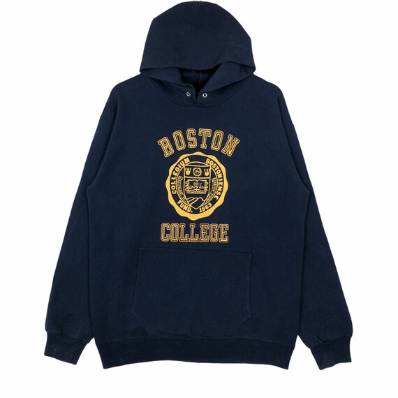 Vintage 90’s Boston College Sweatshirt Hoodie Pull