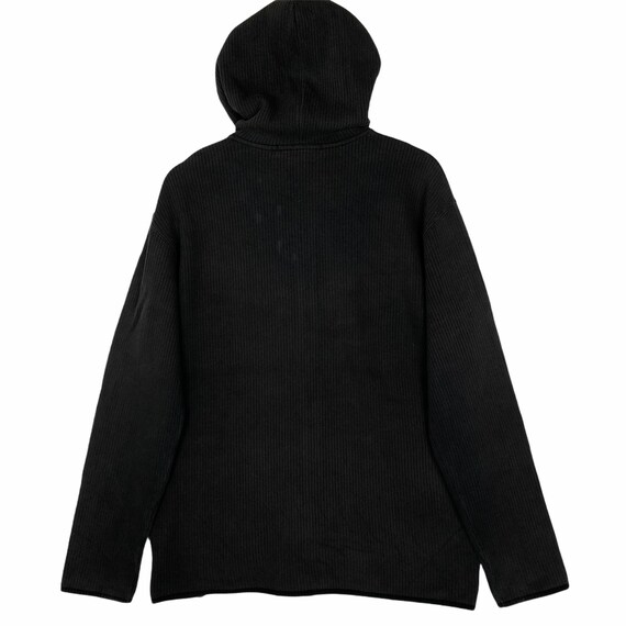 Vintage Nike Zip up Hoodie All Black Nike Small Logo Embroidery Vintage Nike Zip up Hoodie All Black Nike Small Logo Embroidery
