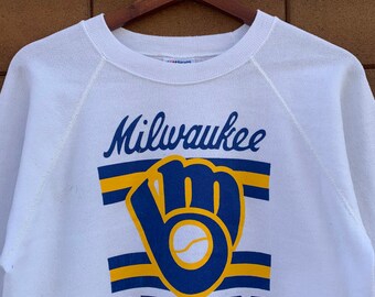 ClockworkThriftStore Vintage 90's Milwaukee Brewers Sweatshirt