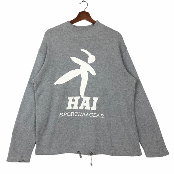 Vintage 90s Hai Sporting Gear Sweatshirt by Issey Miyake Made in  