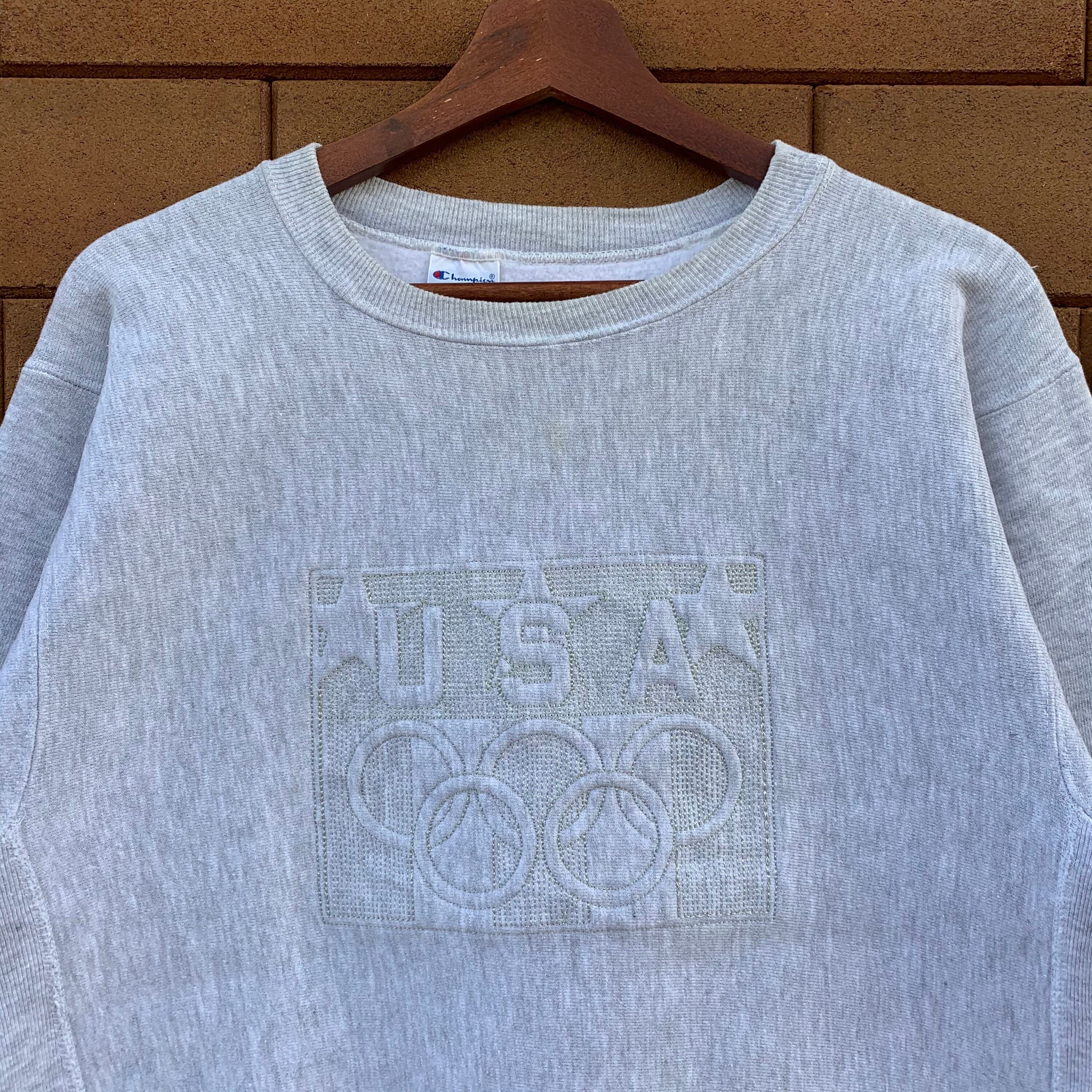 Vintage 90s Champion Reverse Weave Olympics Sweatshirt - Etsy