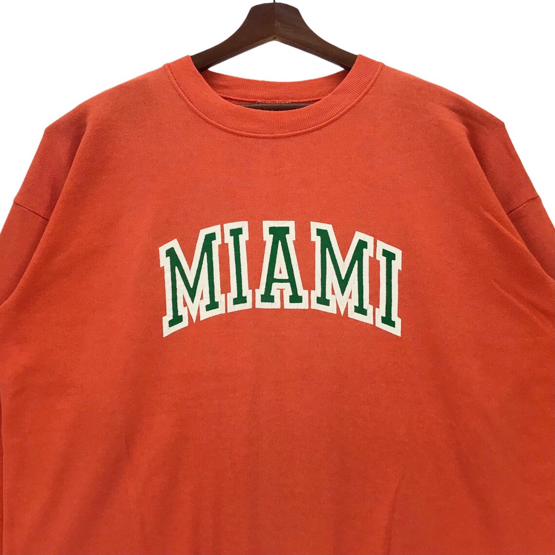 90s University Of Miami Sweatshirt Vintage Miami Hurricanes | Etsy