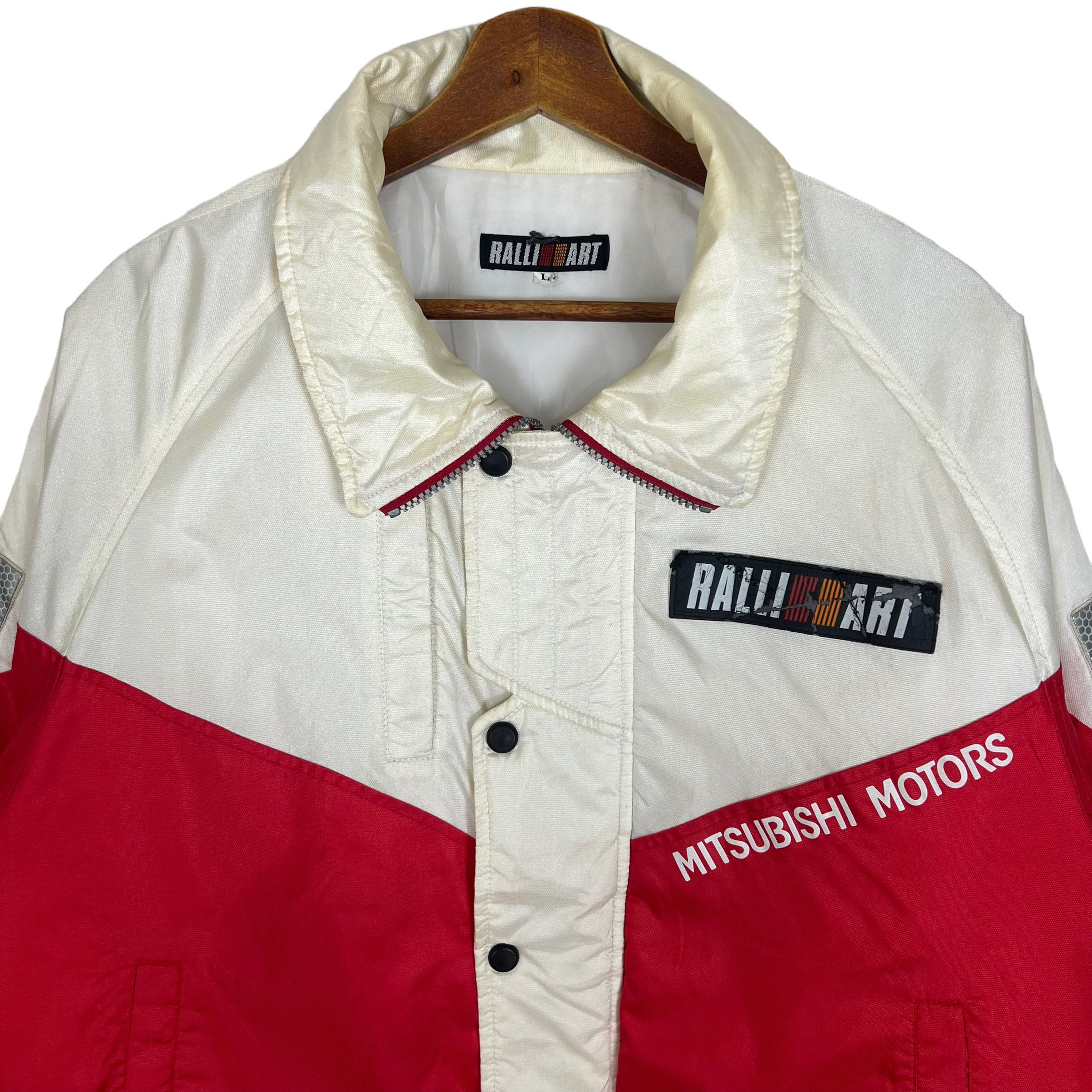 値下げ 三菱 MITSUBISHI ラリーアート RALLI ART ジャケット ラリーアート ジャケット レア商品】三菱RALLI ARTジャケット（新品）