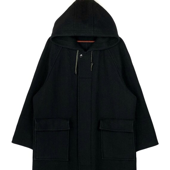 Comme des Garçons 99ss Wool Jacket Vintage Comme Des Garcons HOMME Wool Coat With Hood CDG