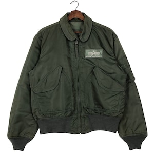 Alpha Industries CWU-45 Bomber Flight Jacket Size Medium