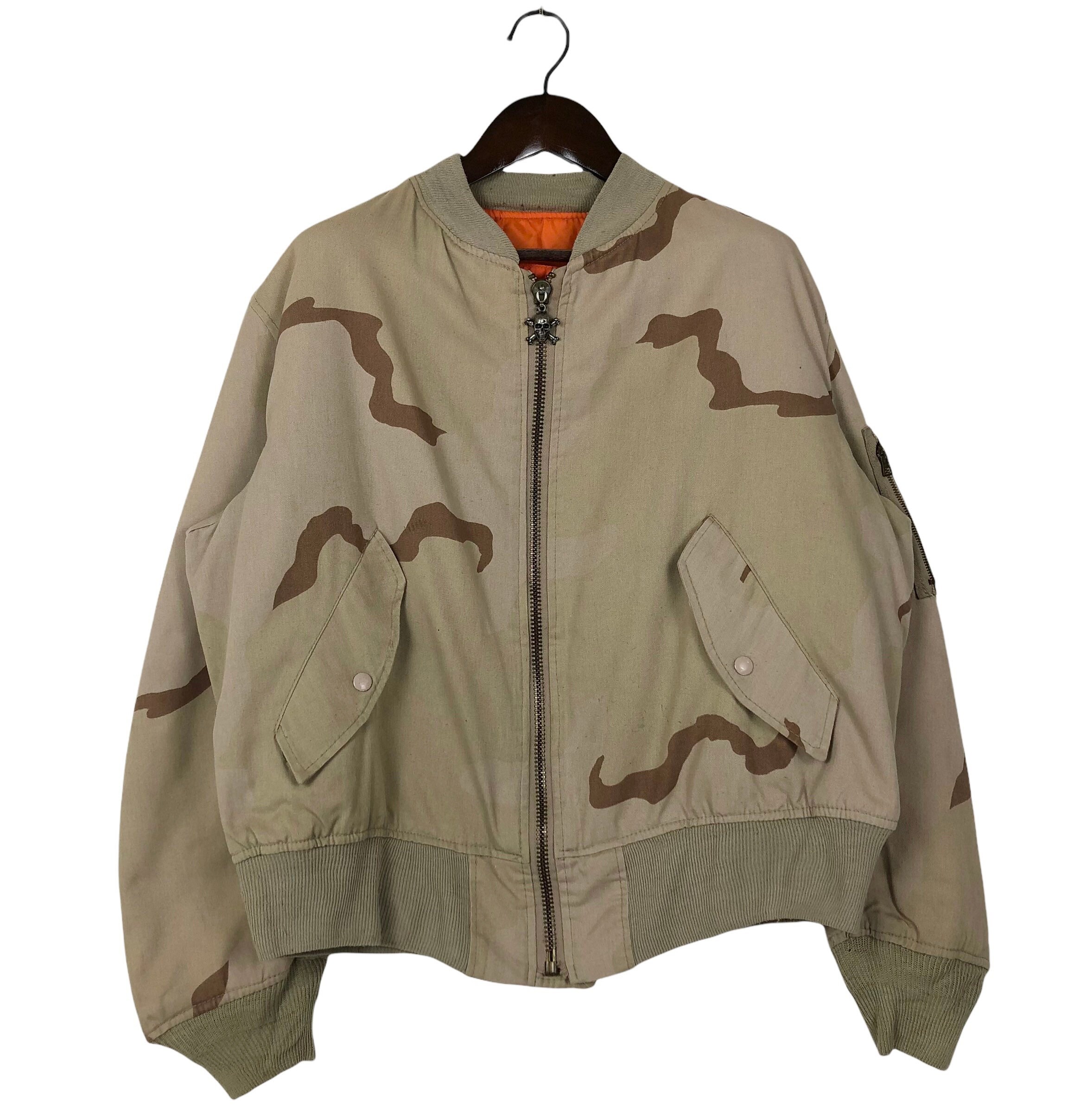 福袋 Intermediate Industries Alpha Vintage MA-1 Camo Desert ジャケット・アウター