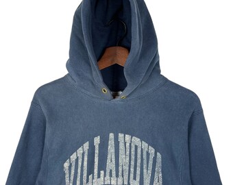 80s Vintage Champion Reverse Weave Hoodie Villanova