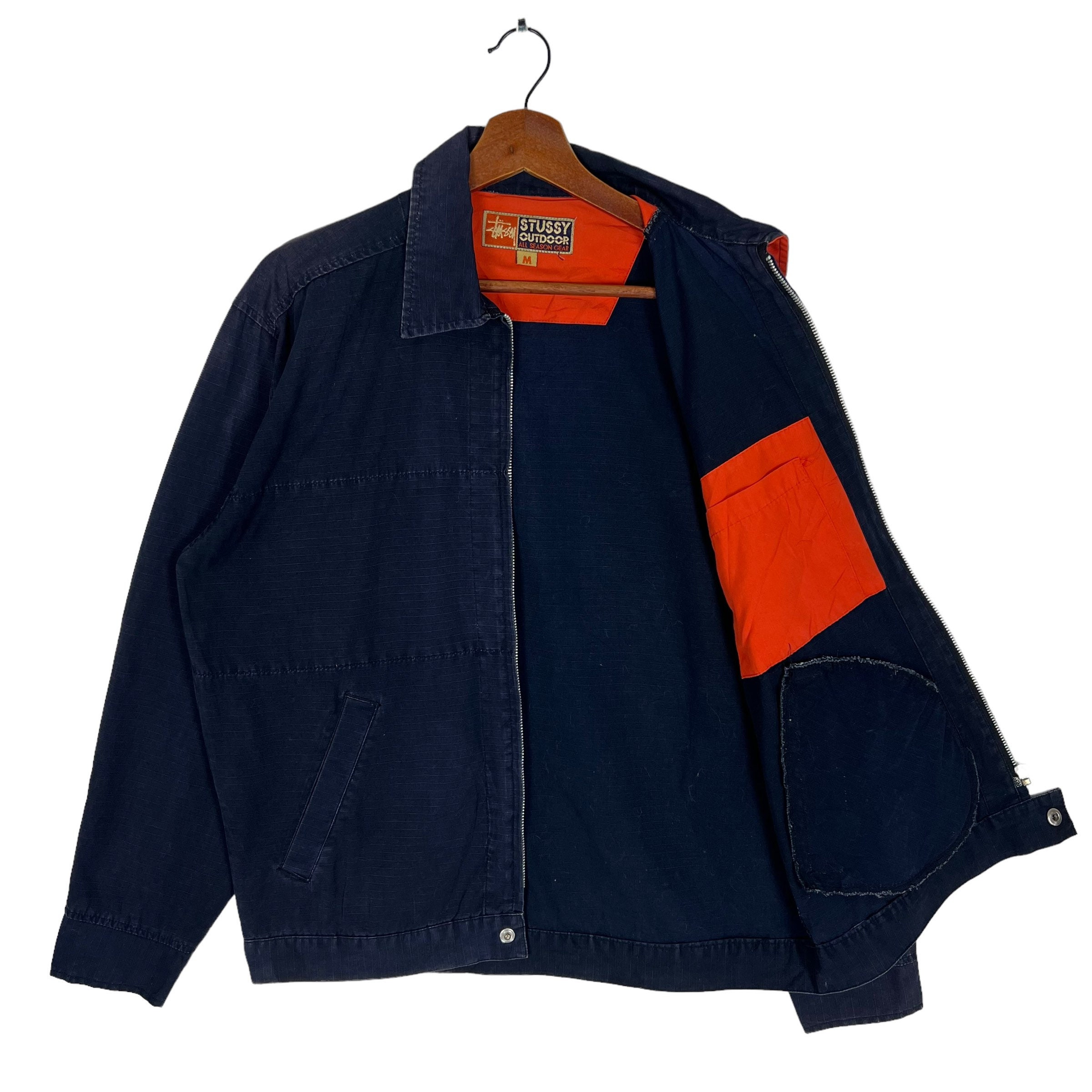 Vintage Stussy Oudoor All Season Gear Light Jacket Made in Vintage Stussy Oudoor All Season Gear Light Jacket Made in