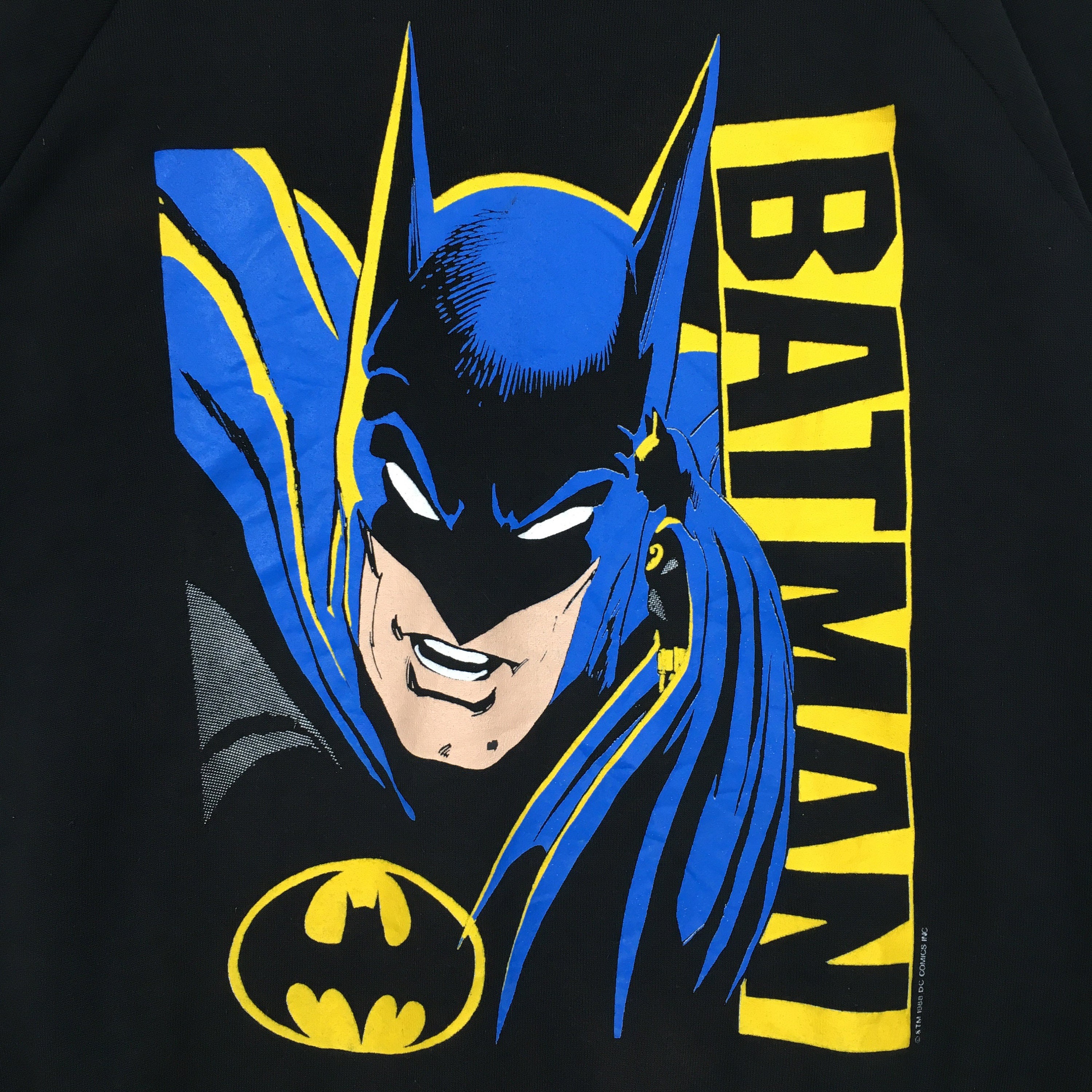 Vintage 1988 Batman Sweatshirt Batman DC Comics Characters