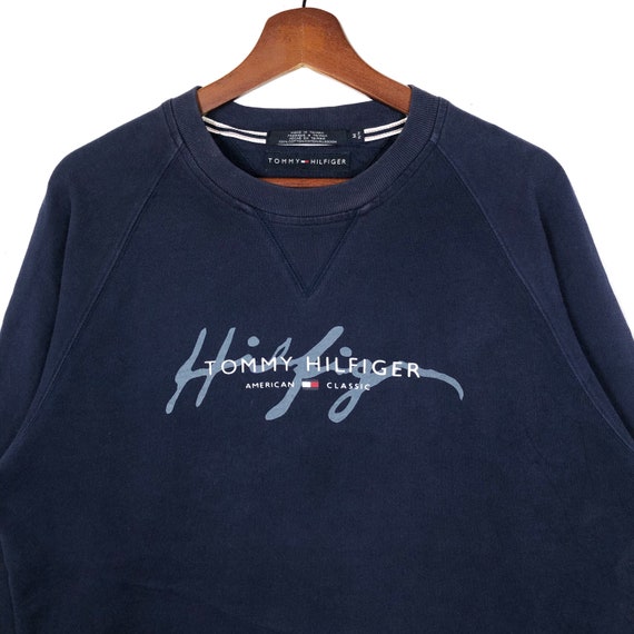 Vintage Tommy Hilfiger Crewneck Sweatshirt Tommy … - image 2
