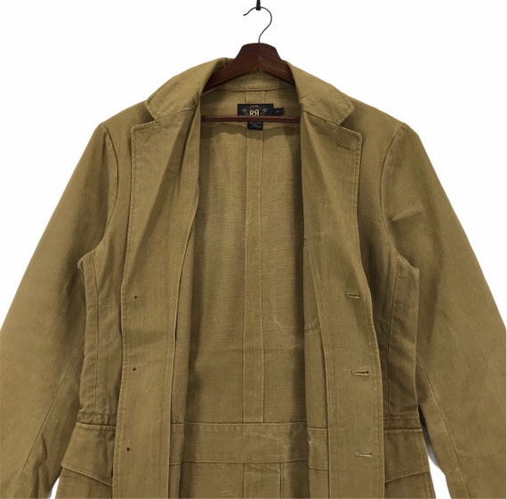 Vintage RRL Ralph Lauren Denim Chore Jacket Workw… - image 5
