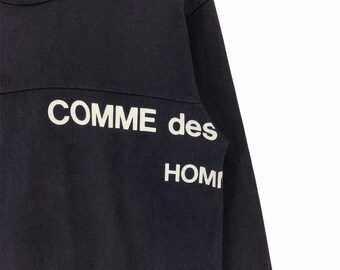 Comme Des Garçons Homme Deconstructed Crewneck Pullover - 2001 - Etsy