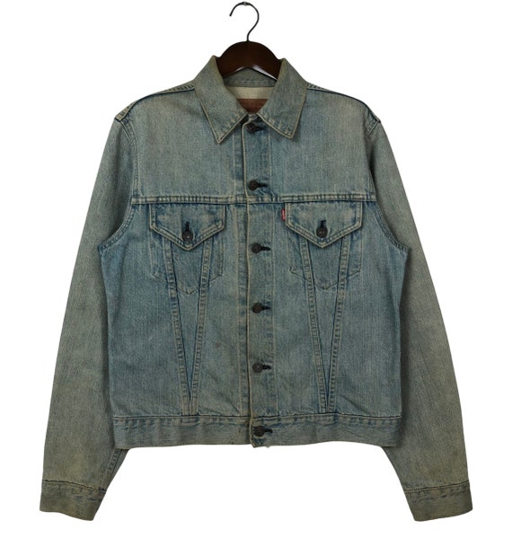 Vintage Levis Big E Truckers Jacket Lot 71557 Size 40 - Etsy Canada