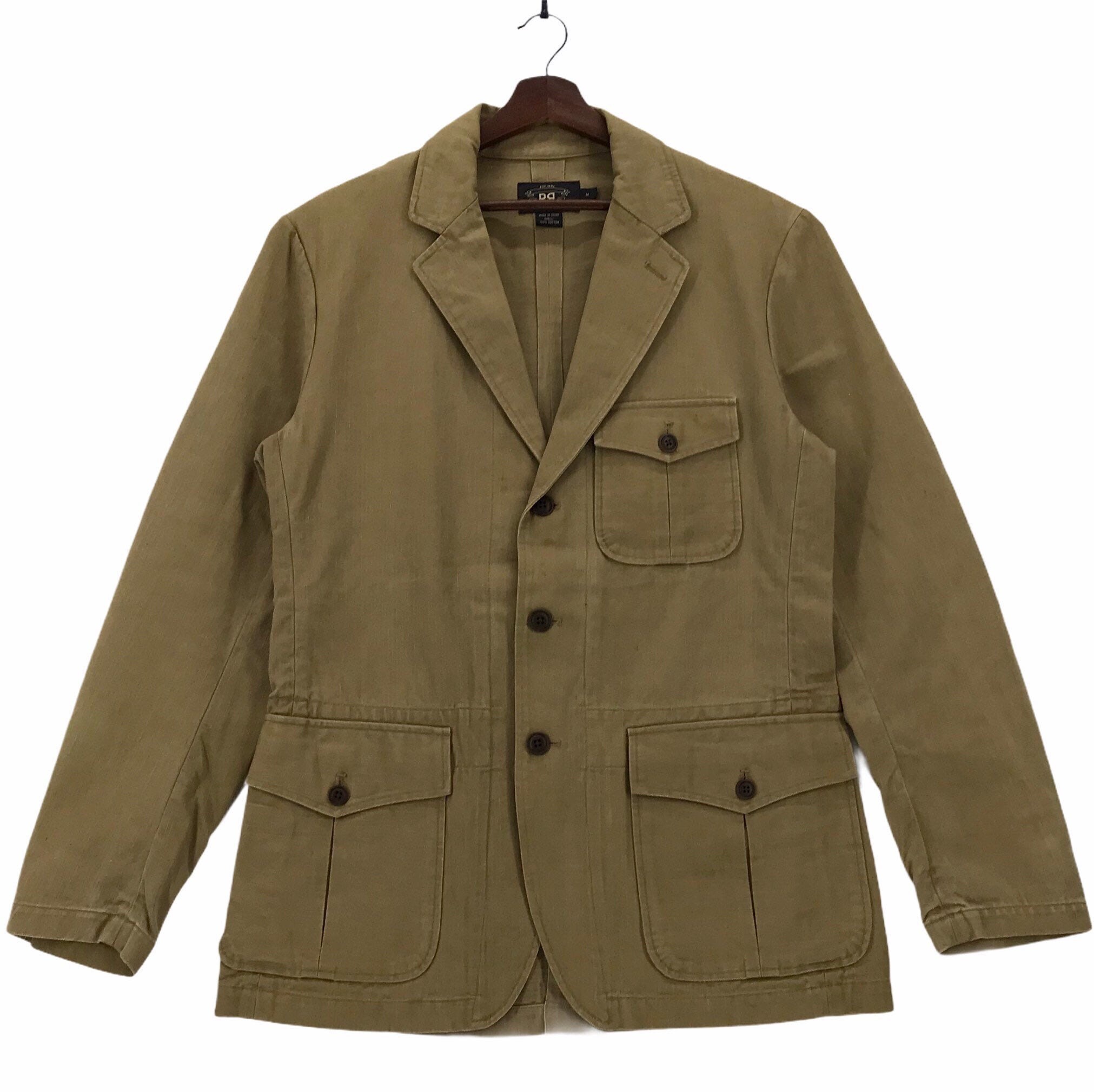 ジャケット・アウター 80s 90s UNKNOWN linen norfolk jacket One of my favourite Items of clothing a half Norfolk jacket
