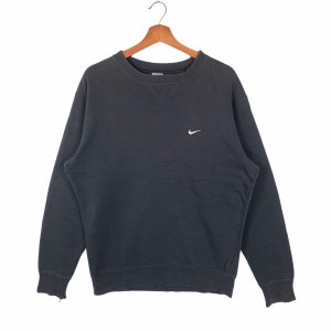 Ripped Nike Sweatshirt Crewneck Small Logo Sweatshirt Nike Vintage Faded Distressed