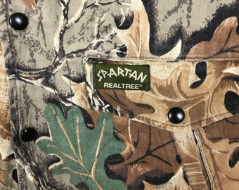 Vintage Spartan Real Tree Bombers Style Jacket Hunting Jacket Made