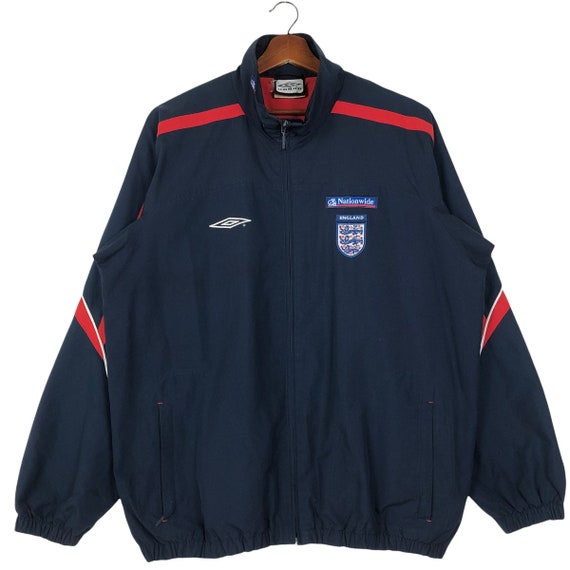 Vintage England Soccer Team Windbreaker 