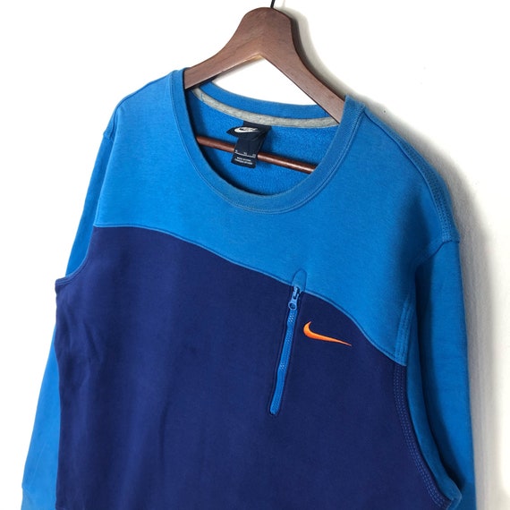 Amazing Nike Sweatshirt Nike Colors Block Single … - image 3