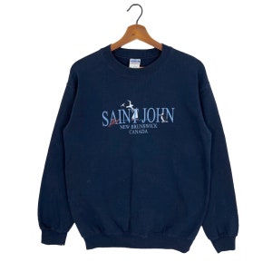 Vintage Saint John New Brunswick Canada Sweatshirt Size Small
