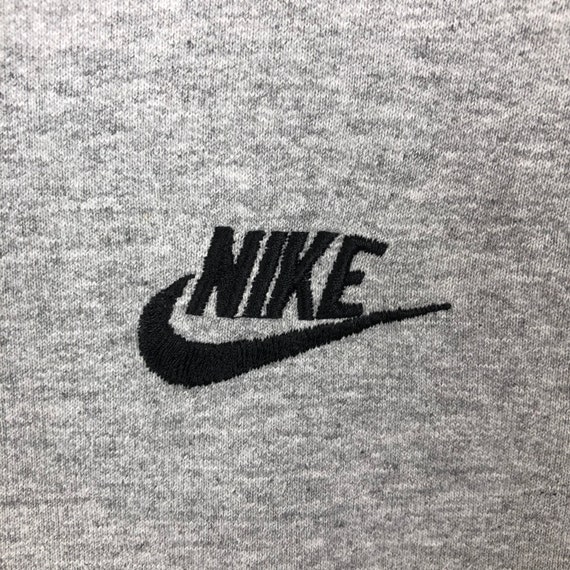 Vintage Nike Hoodie Nike Swoosh Embroidery Small … - image 4