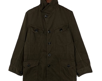 Increíble chaqueta de campaña M65 de 45 rpm Studio Diseño militar vintage de 45 rpm Fabricada en Japón Tamaño pequeño