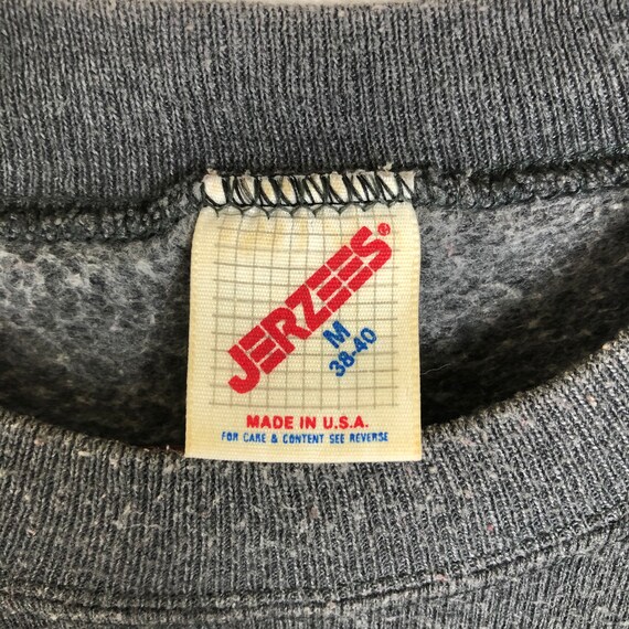Vintage 80’s WWJ State College Sweatshirt Crewnec… - image 6
