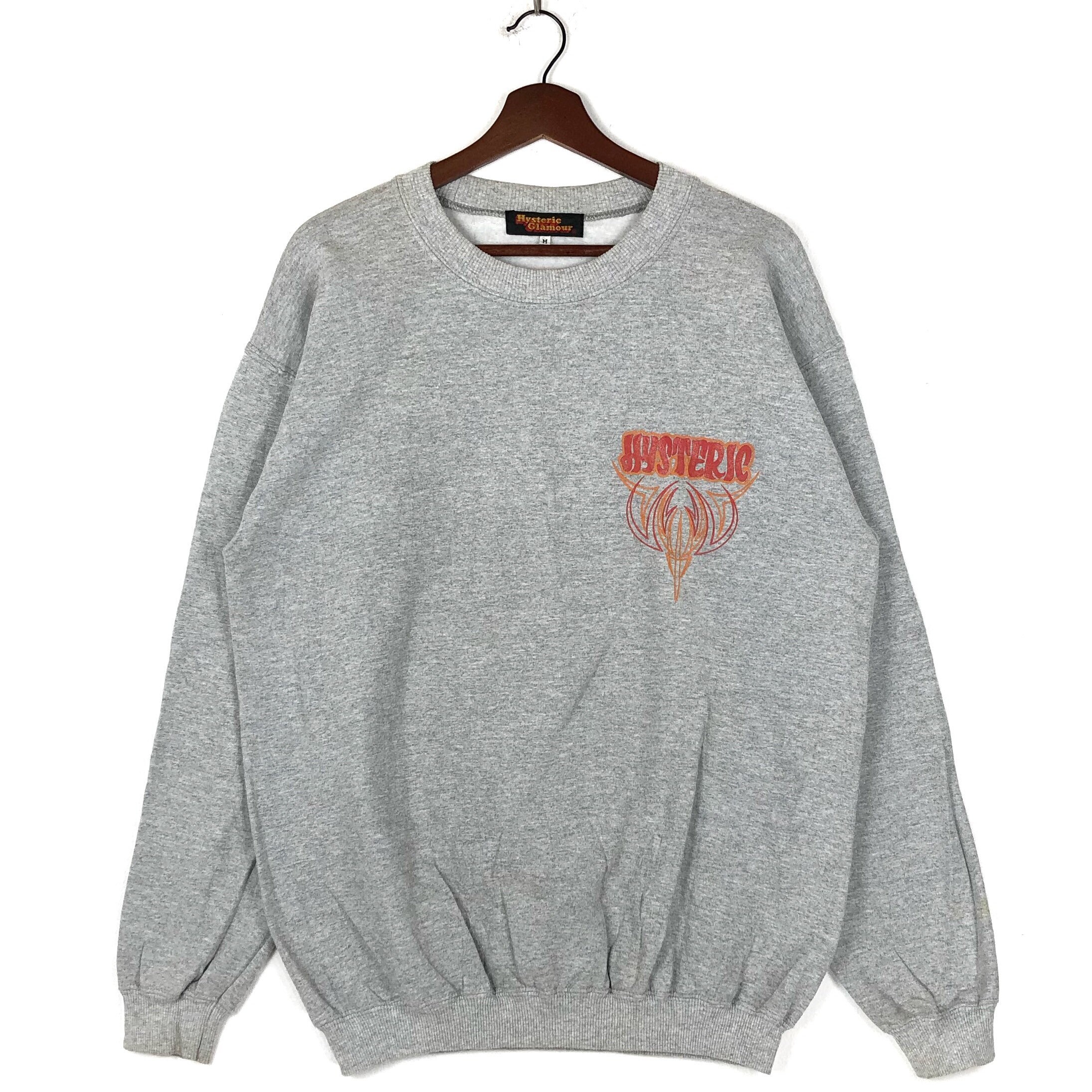 トップス 90s hysteric glamour vintage gray sweat Vintage Hysteric Glamour Sweatshirt: American Chopper