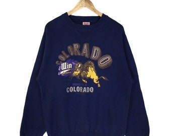 Vintage 90’s University Of Colorado Sweatshirt CrewNeck Pullover