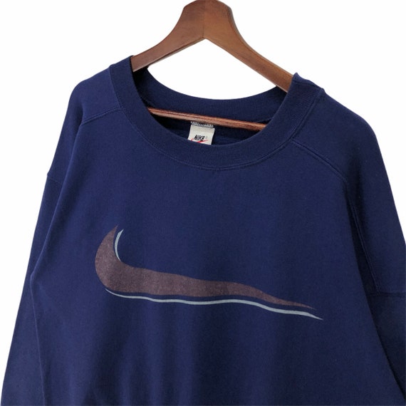 Vintage Nike Sweatshirt Crewneck Nike Swoosh Big … - image 4