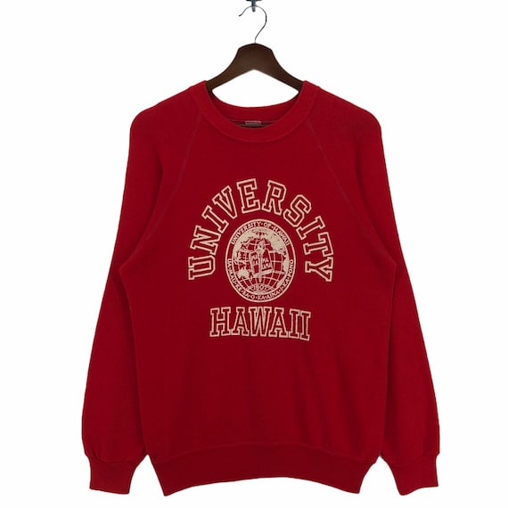 Vintage 70s 80s UNIVERSITY OF HAWAII Sweatshirt Crewneck Vintage 