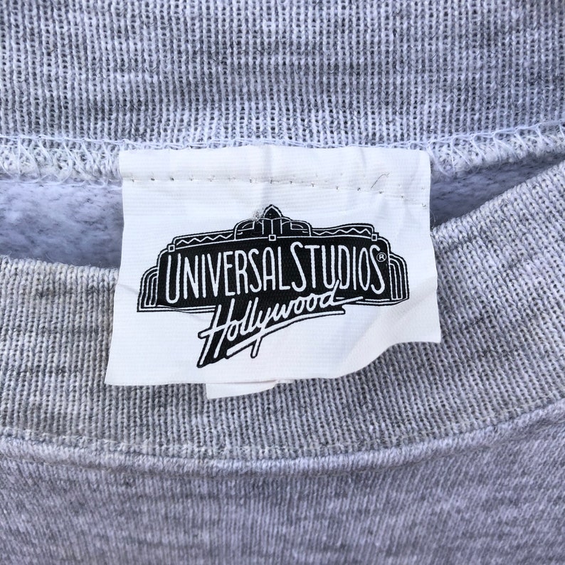 Vintage Universal Studios Hollywood Sweatshirt Crewneck Big Logo ...