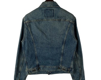 Vintage LEVI'S Type 1 Big E Denim Trucker Jacket Size 38/ M