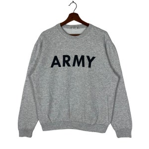 Vintage Army Sweatshirt Crewneck Size Large