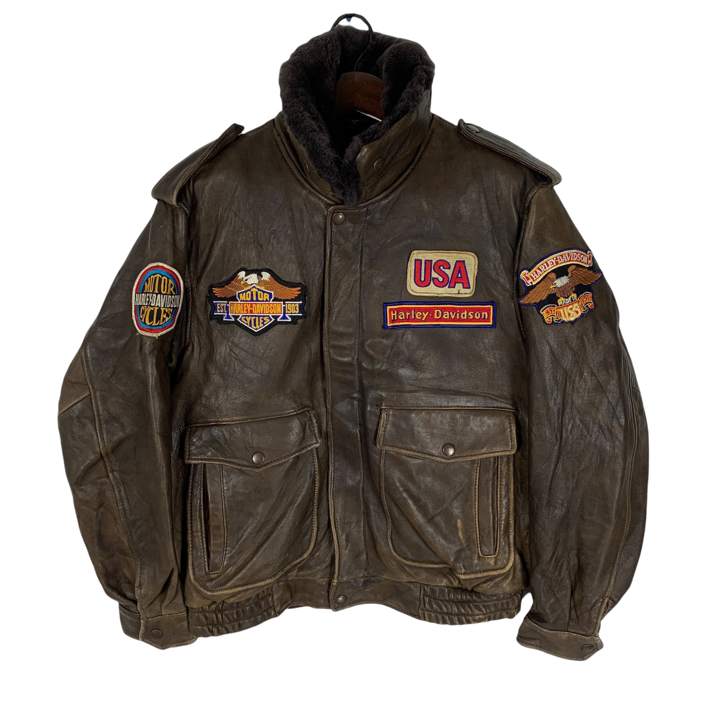 Riding Jacket Leather Jackets Vintage Style Motorcycle Clothing