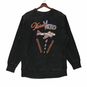 Vintage 90s Avirex Sweatshirt Crewneck Avirex Veto Crewneck