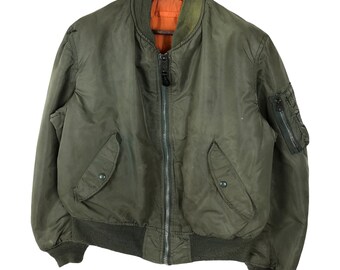 Vintage Alpha Industries Intermediate MA-1 Bomber Jacket
