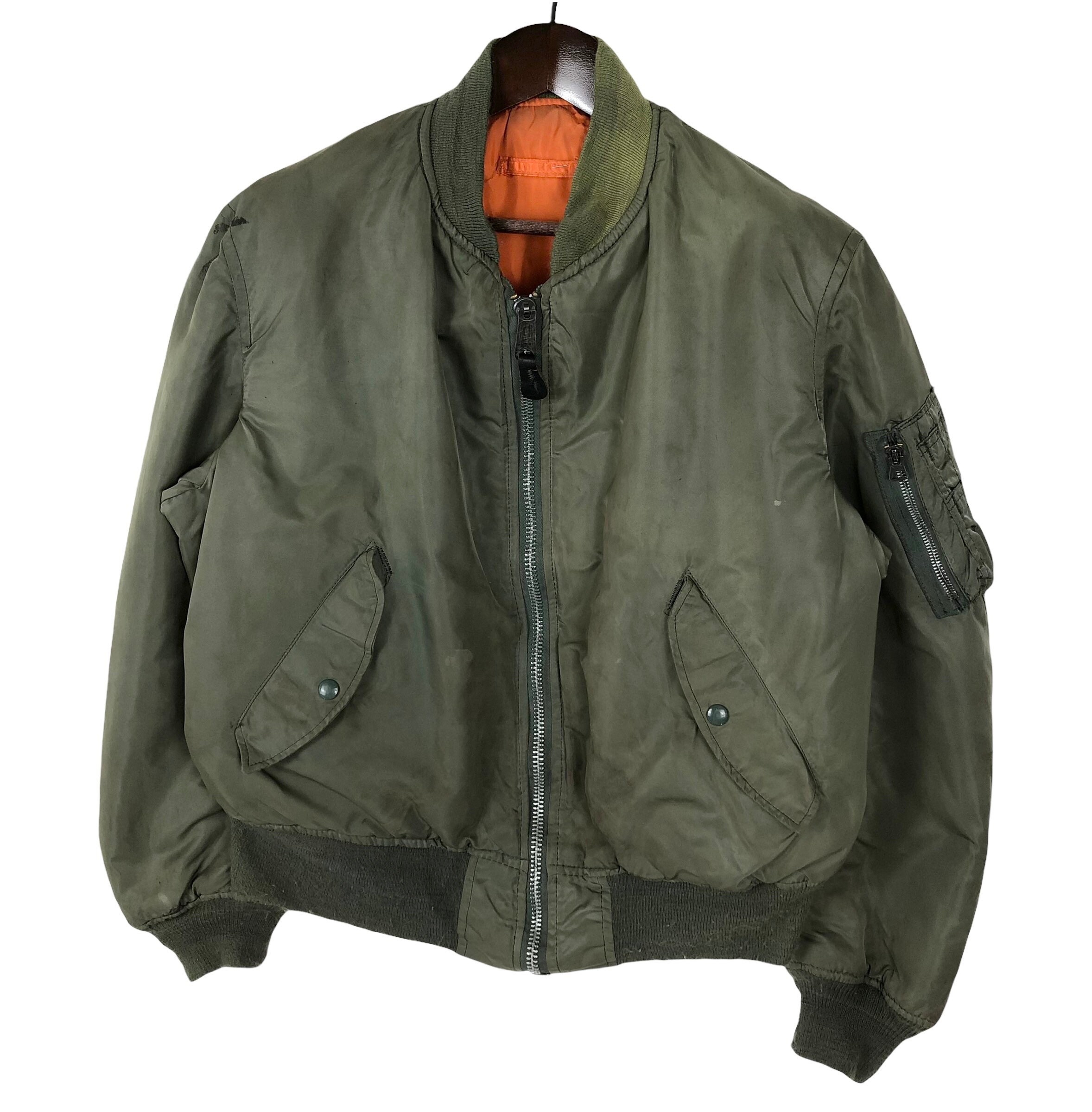 1961年SKYLINE CLOTHING MA-1 M ジグザグ USED - agedor.ma