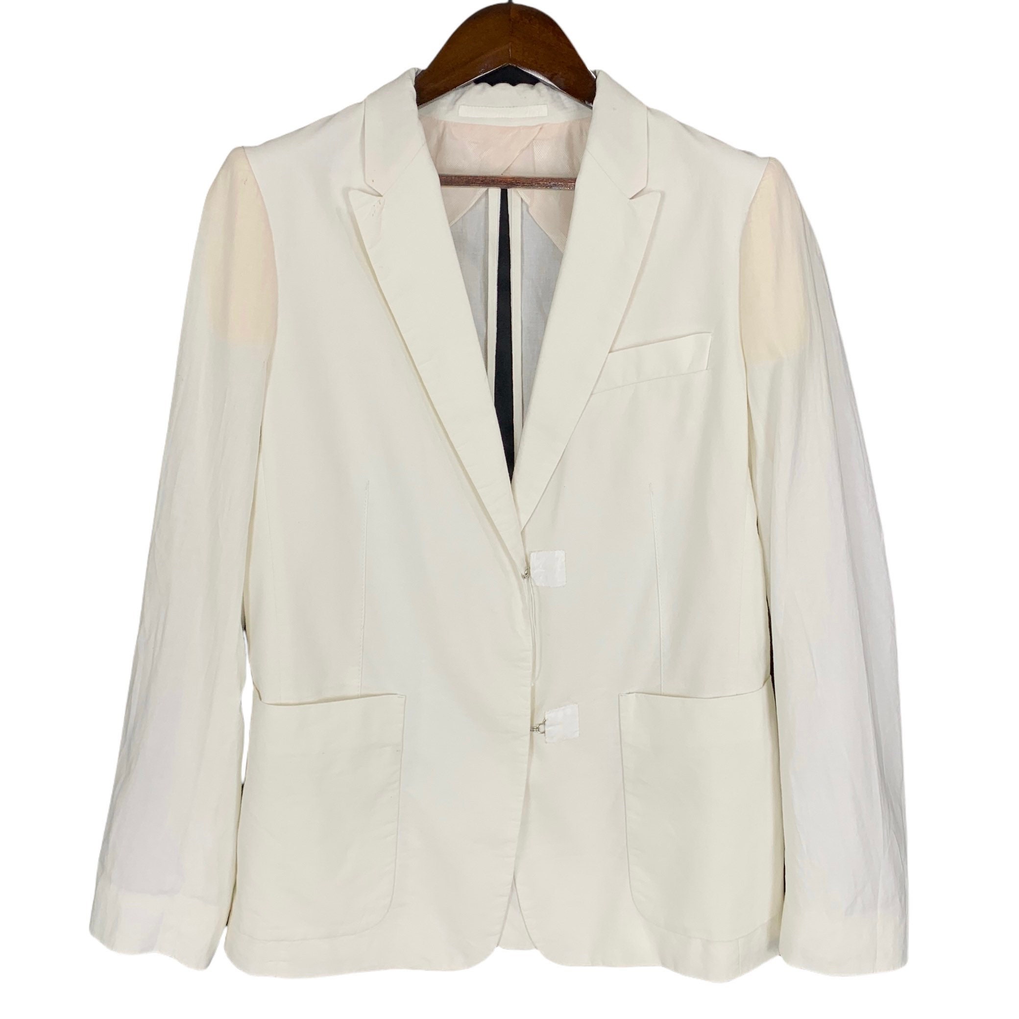 【送料&関税込】Maison Margiela Cotton Blazer Archive!! Maison Margiela Deconstructed Blazer Jacket - Etsy