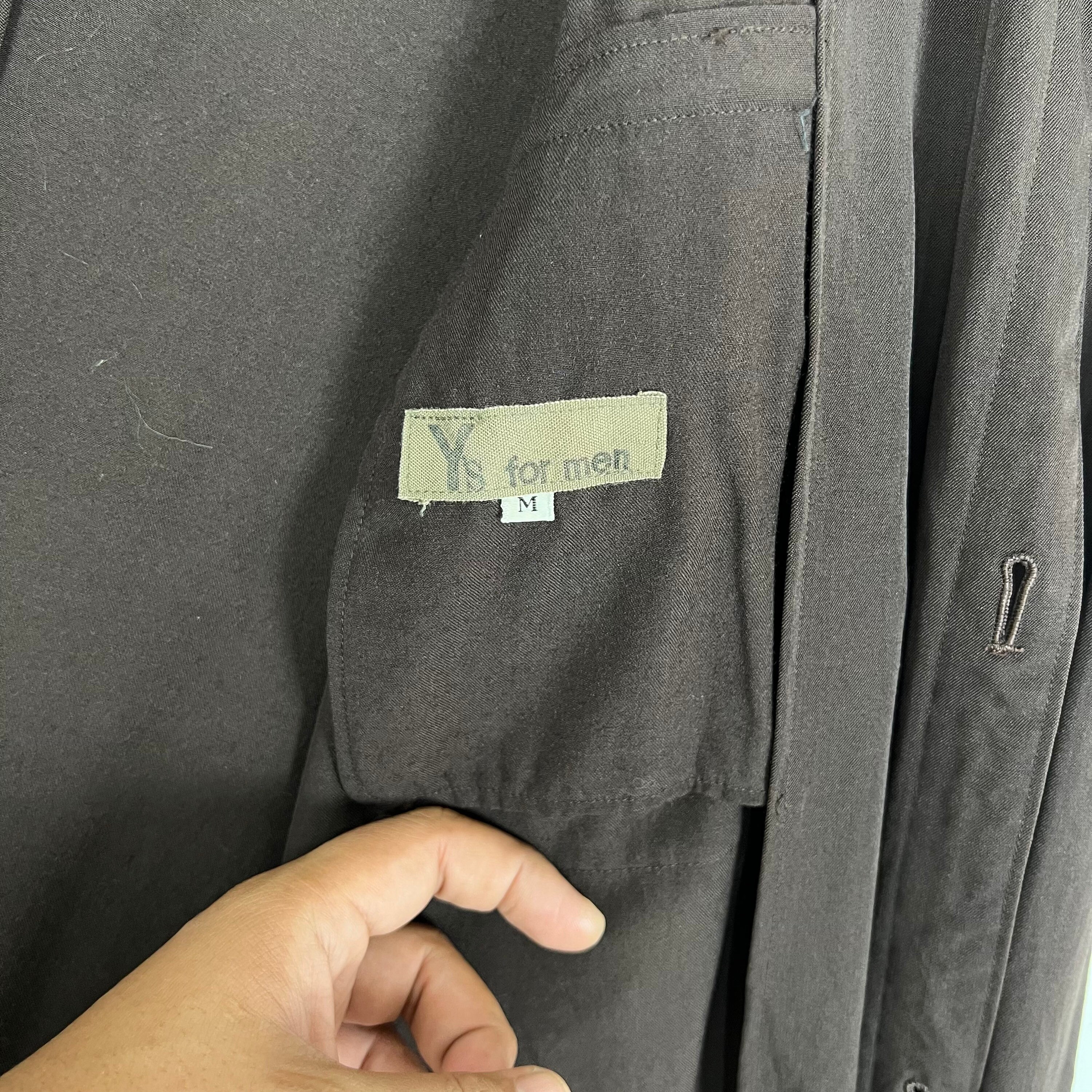 Vintage Yohji Yamamoto Ys for Men Long Coat Size Medium - Etsy