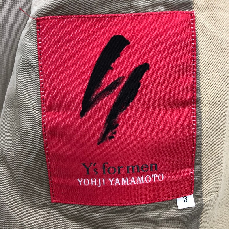 Vintage Yohji Yamamoto Cotton Linen Jacket - Y’s Red Label - Size 3 image 8