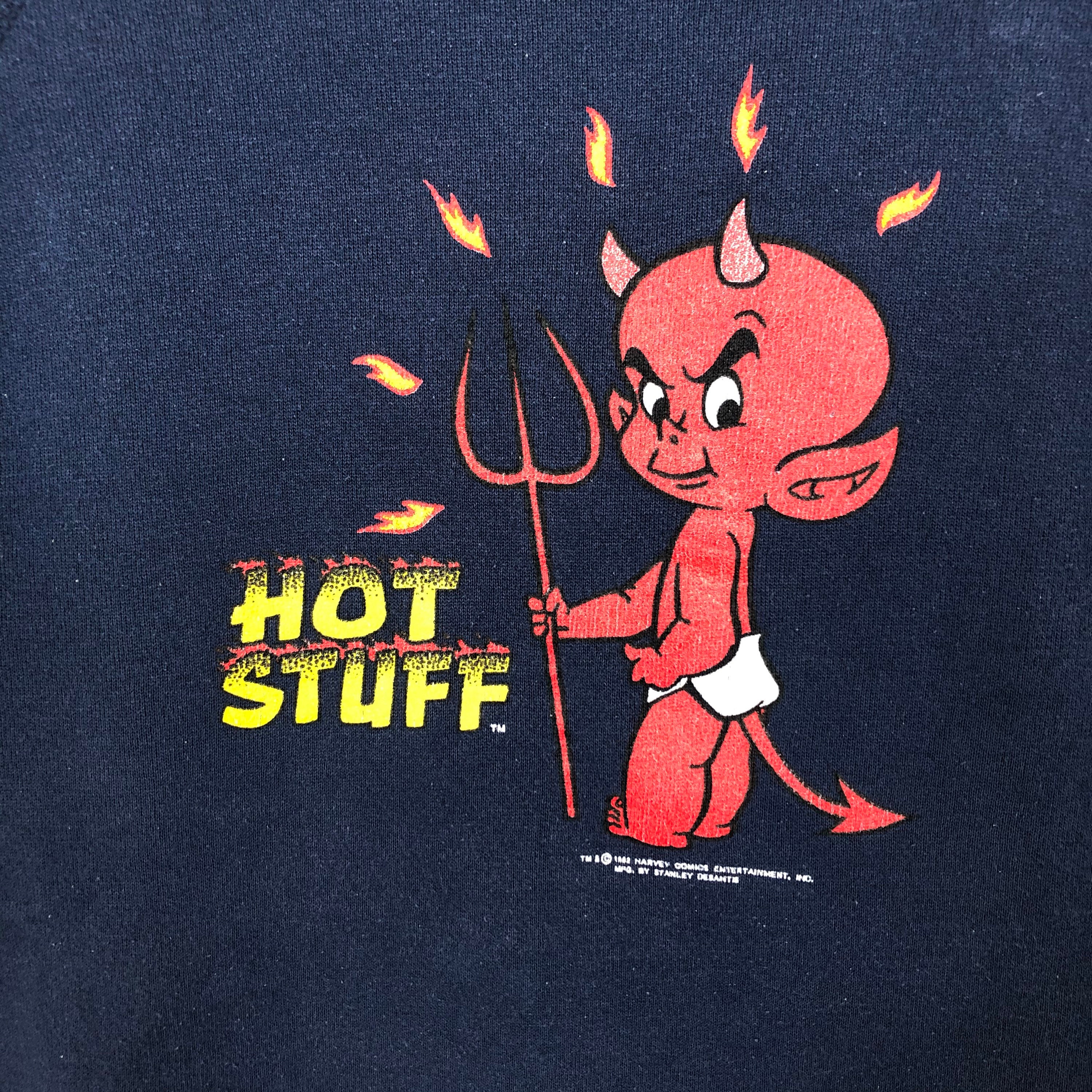 Vintage Hot Stuff Little Devil Harvey Comics Sweatshirt by Stanley 